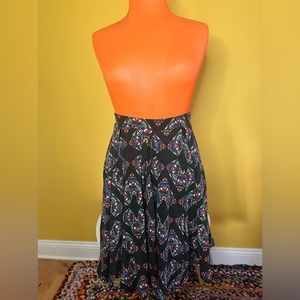 Stained Glass Midi Skirt
